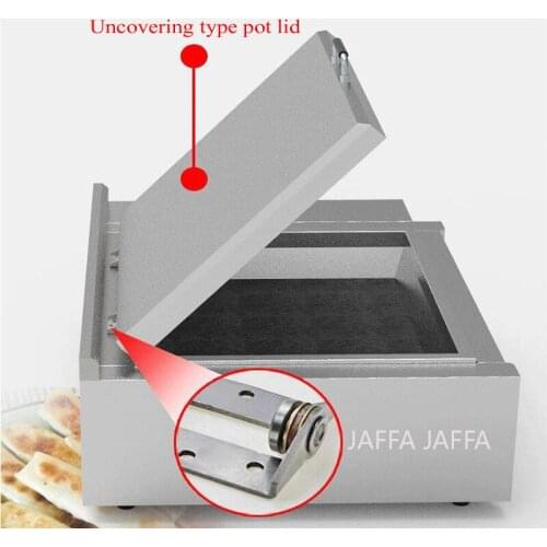 Multi function deep fried dumpling machine multifunction frying pan fried steak and fried bun making machine