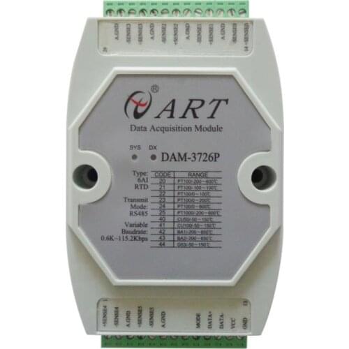 LINK RS-485 Data Acquisition Module 6-ch hot resistance RTD analog input