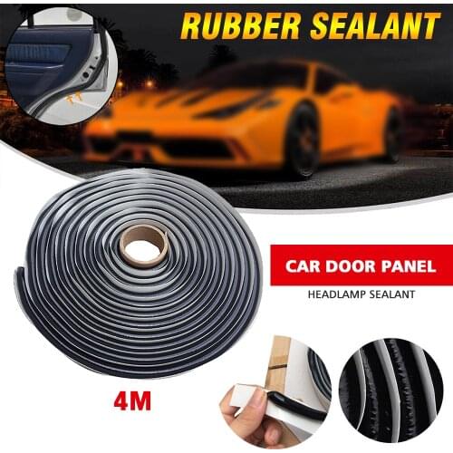 New Arrival 1pc 4M Car Headlight Windshield Reseal Butyl Rubber Retrofit Sealant Strip Tape for Car Wash & Maintenance