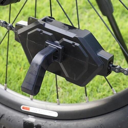 Portable Bicycle Chain Cleaner Bike Chain Washer Scrubber MTB Wash Tool Mountain Cycling Motorcycle Cleaning Kit Bike Accessory