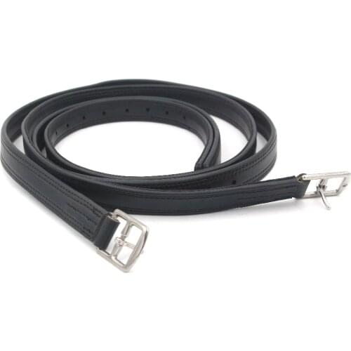 Aoud Saddlery Horse riding Stirrups Belt Synthetic Leather Halter Horse Racing Equipment Equestrian Stainless Steel Buckle