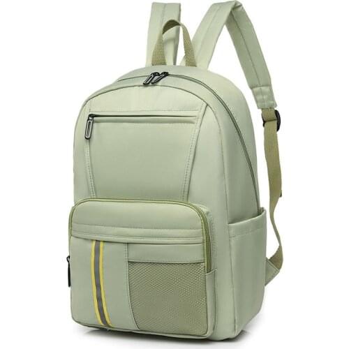 Women Outdoor Travel Backpacks Ladies School Backpack Solid Color School Bags for Teenage Girls Students Casual Backpack Female
