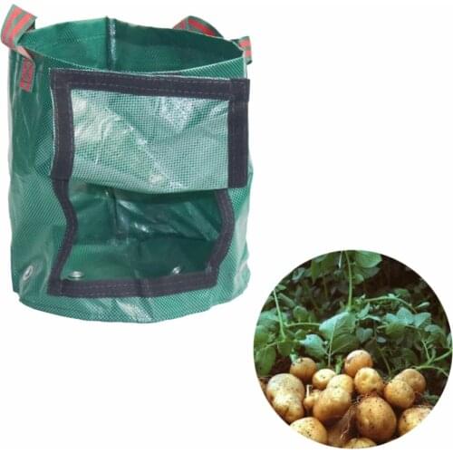 10 Pcs DIY Potato Grow Planter PE Fabric Cultivation Bags Home Garden Balcony Vegetables Grow Bag Gardening Supplies