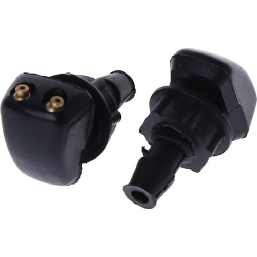 2 X Auto Car Front Windscreen Universal Washer Wiper Nozzle Water Spray DIY Kits For Vol~vo For V~W Replacement 1XCF