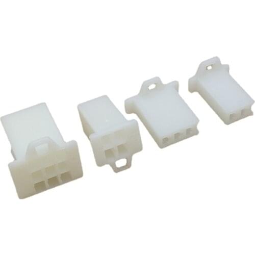 20PCS 2.8mm Motor Car Connectors 2P 3P 4P 6P 9P Butt Plug Female Shell Hole Core Insert Connector