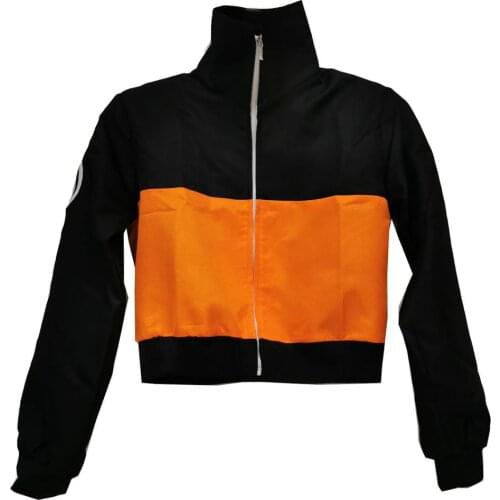 2021 Naruto Uzumaki Naruto Female Dress Sex Reversion Christmas Party Halloween Uniform Outfit Cosplay Costume Only Overcoat