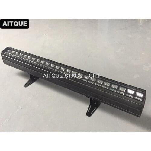 8lot/CASE)Music equipment wall washer led light dmx 48*3 light led bar uv LED floodlights indoor fixture flight case