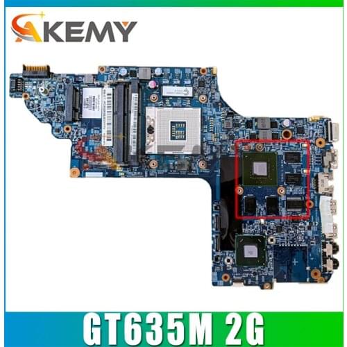 AKemy Laptop motherboard For HP ENVY DV7-7000 GT635M 2GMainboard 711509-001 711509-501 48.4ST10.031 SLJ8C N13P-GLR-A1