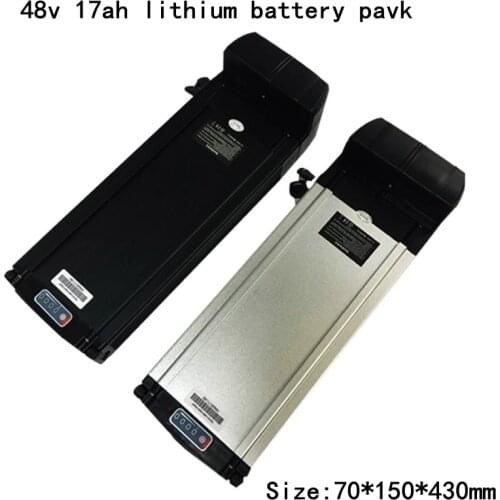 48V 17AH Electric Bike Battery 48V 17ah Lithium-ion Battery 48V Electric Bike Battey with BMS + 54.6V 2A Charger