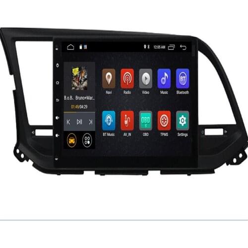 Car Radio Multimedia 2 din Video Player Navigation GPS Android 4G For Hyundai Elantra 6 2015 2016 2017 2018 2019