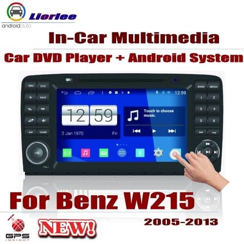 For Mercedes Benz R Class R63/280/300/320/350/W215 2005-2013 Car Android Radio DVD GPS Player Navigation Audio Video Multimedia