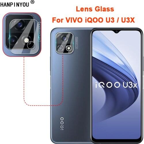 For VIVO iQOO U3 U3X 6.58" Clear Ultra Slim Back Camera Len Protector Rear Lens Cover Soft Fiber Tempered Glass Protection Film