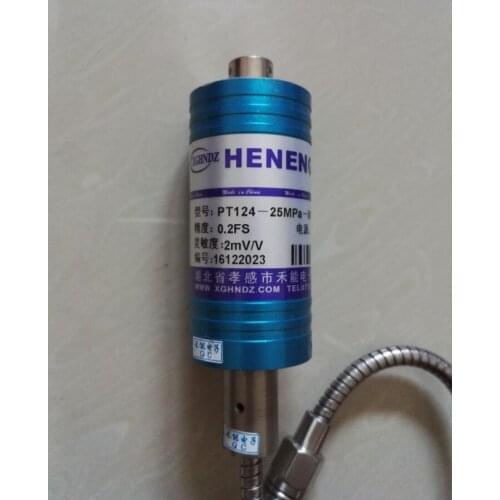 Xiaogan gren high temperature melt digital pressure low temperature drift sensor PT124-25MPa-M14*1.5