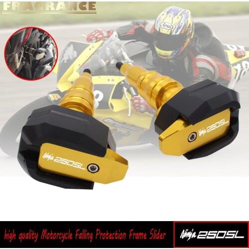 ForNINJA 250SL NINJA250SL 2008-2012 z800 z1000 Motorcycle Protection Frame Slider Fairing Guard Anti Crash Pad Protector