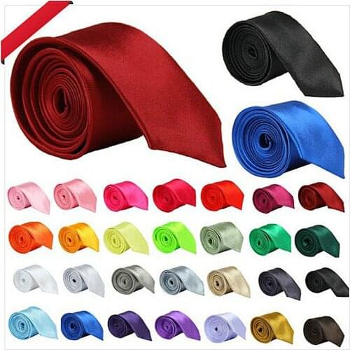 MEN ADULT 8cm Tie Solid NEW Ties Neck Tie Party Neckties Color Accessories Cravat Krawatte Fashion Wholesale Shirt AA117