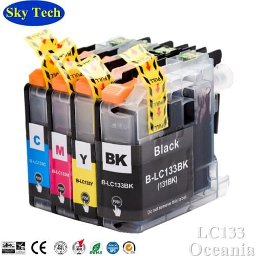 Quality Compatible Ink Cartridge For LC133 LC131 , For Brother MFC-J245 J470DW J475DW J650DW J870DW DCP-J152W J172W J752DW etc
