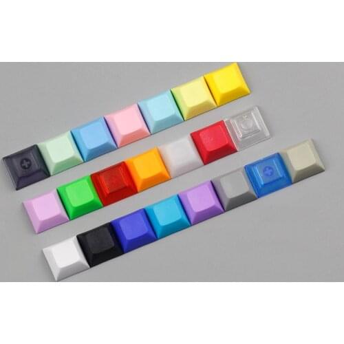 DSA Keycaps DIY Blank PBT for Cherry MX Switches Gateron Switches Kailh Switches for Mechanical Keyboards free shipping