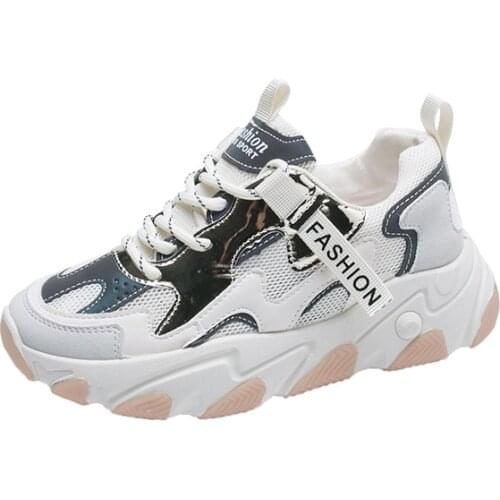 Women Fashion Sneakers Designers Chunky Vulcanized Shoes Pink Casual Old Dad Shoes Woman Tennis Female Brand Platform Sneaker