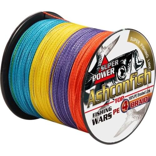 100m Japan Multifilament PE 4x Braid Fishing Line 6LB-100LB SPECTRA multi-color Super strong fishing tool line wires 0.1-0.55mm