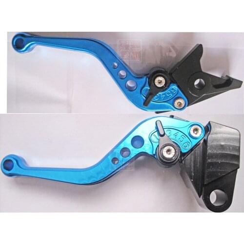 New High quality bike motorcycle motorbike CNC brake&Clutch Levers Blue For KAWASAKI Ninja ZX-6R ZX6R 1995-1999 1996 1997 1998