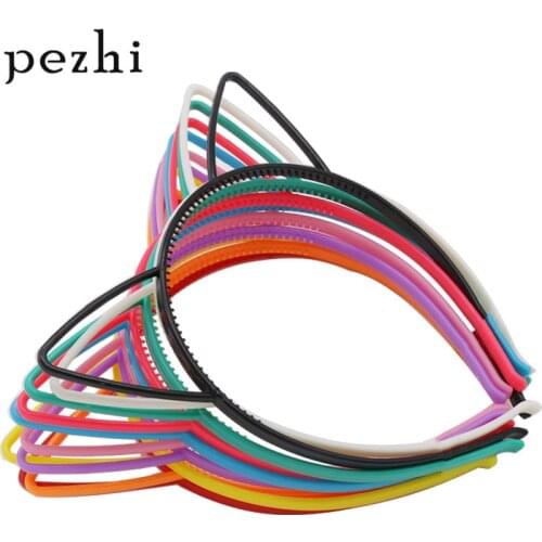 5pcs 10pcs Best selling cat ears headband girl hair accessories hairhand plastic party props headwear childrens jewelry