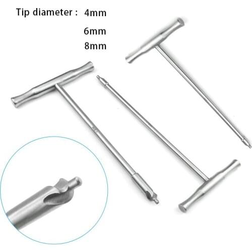 Orthopedics instrument stainless steel countersink drill for screw animal Bone countersink drill