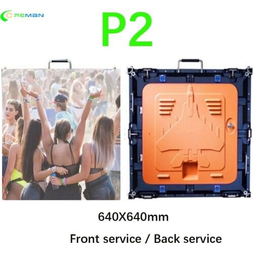 P2 3840HZ IP43 Indoor Led Video Wall Panel , LED Protective Screen Protector design