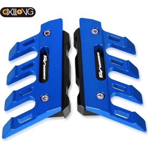 FOR SUZUKI SV1000S 2001 2002 2003 2004 2006-2021 Front Fender Motorcycle CNC Front Fender Side Protection Guard Mudguard Sliders