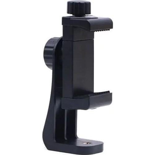 360 Degree Mobile Phone Clip Compatible With All 1/4 Screw Cellphone Holder Tripod Mount Desk Tripod Adapter For Samsung