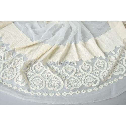 Tulle POp95-11 textile bilateral skirt water-soluble winter, embroidery fabric embroidery fabric lace fabric sewing yarn lace