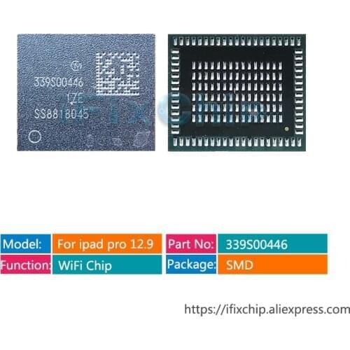 339S00446 wifi IC module for ipad pro 12.9 2018 A1893/A1954 Wi-Fi Chip high temperature WLAN bluetooth wifi version IC module