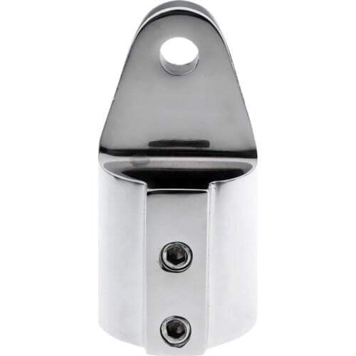 4x Eye End Cap 1" Bimini Top Canopy Hardware Fitting-Marine Stainless Steel