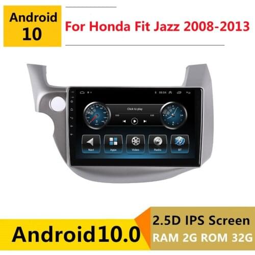 2G RAM Android car stereo for honda fit jazz 2 GG 2008 09 2010 2011 2012 2013 radio navigation GPS Multimedia Player headunit