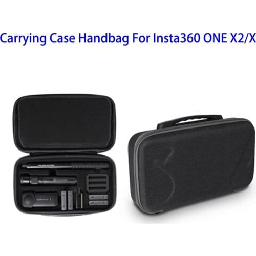 Carrying Case Handbag Storage Bag Bullet Time Selfie Stick Multi-functional Accessories For Insta360 ONE X2