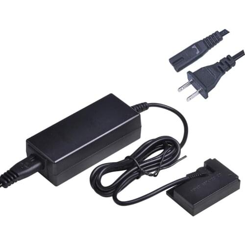 ACK-E15 Camera AC Power Adapter Kit, Replacement DR-E15 DC Coupler Charger Kit for Canon EOS Rebel SL1 / 100D DSLR Cameras