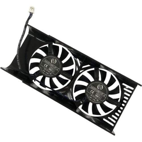 0.2A 2Pin HA5510M12F-Z GPU Cooler For MSI GTX 1050 Ti 4GT LPV1 GTX1650 4GT LP OC GTX 1050 2GT LP Graphic Card Cooling