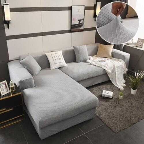 Non-Slip Universal All-Inclusive Sofa Cover Solid Color Sofa Slipcover Sofa Cushion Elastic Sofa Towel Lazy Sofa Covering Cloth