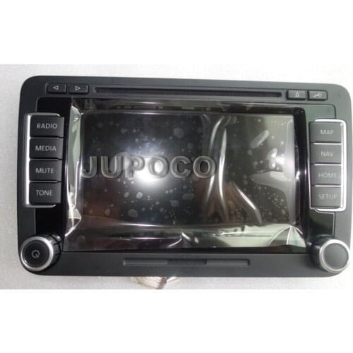 New RNS510 panel COMPLETED circuit board pcb with DISPLAY L5F30369P02 & BUTTON Frame for VW RNS510 car GPS navigation audio