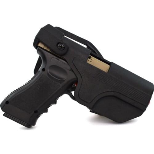 New Glock 17 Gun Belt Holster Military Police Gun Airsoft Pistol Case Right Hand Holster for Glock 17 19 22 23 31 32