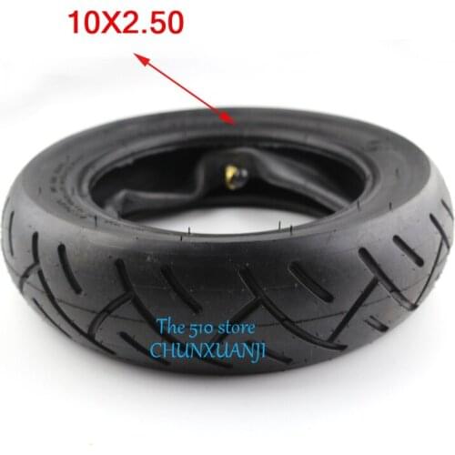 Size 10 inch Pneumatic 10x2.50 Tire fits Electric Scooter Balance Drive Bicycle Tyre 10*2.5 inflatable Tyre & inner tube