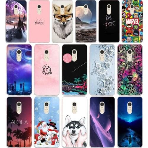 U Silicone case For Coque Xiaomi Redmi 5 plus Case Back Cover For Xiaomi Redmi 5 plus Phone Cases
