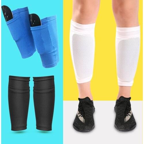 1 Pair Soccer Shin Guards Pads For Adult /Youths/ Kids Football Shin Pads Leg Sleeves Soccer Shin Guard Knee Support Socks