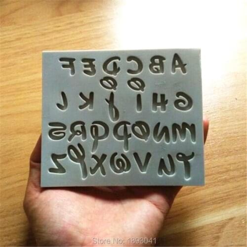 2017 New Arrivals Lowercase Letter Silicone Mold Cake Decoration Tools Sugar Mold Kitchen Accessories SQ1737