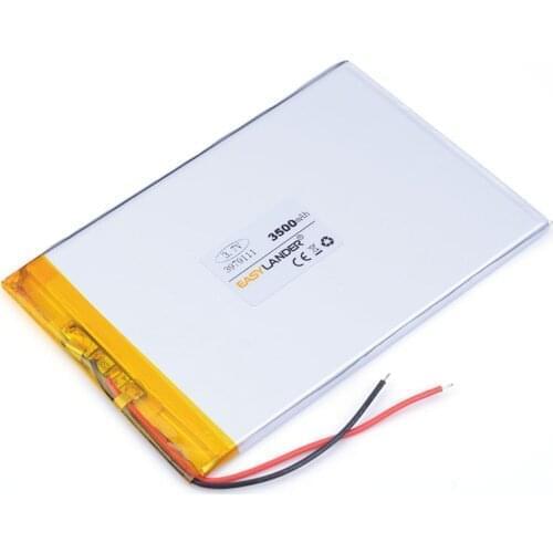3.7V 3500mAh 3979111 Lithium Polymer Rechargeable Battery LiPo cells For Mp3 Power bank PSP phone PAD protable tablet PC