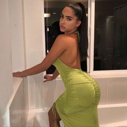 ALOBEE Green Summer Dresses