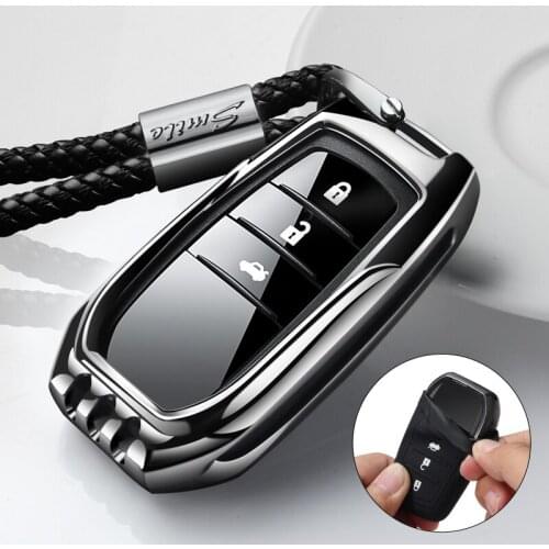 Car Key Case Cover For Toyota Camry Corolla Accessories Holder Shell Keychain Protect car styling