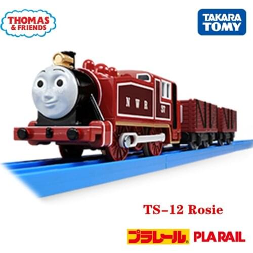 Takara Tomy Pla Rail Plarail Train & Friends TS-12 Rosie Japan Railway Train Motorized Electric Locomotive Model Toy