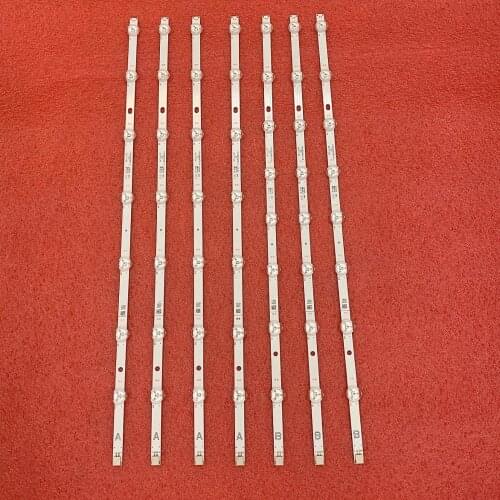 LED backlight strip(7) for 17DLB55NER1-A B LT-55C870 55HFL2879T/12 LUX0155005 VES550QNDS-2D-N13 LT-55VU73M 55U6863DB 55VL5A63D