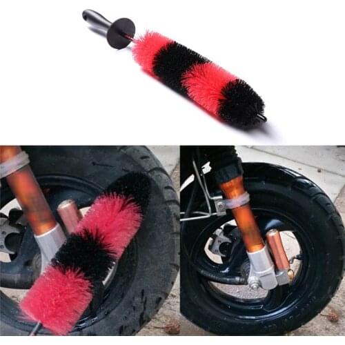 43cm/17inch Car Wash Master Wheel Brush Easy Reach Wheel and RIM Detailing Soft Bristle