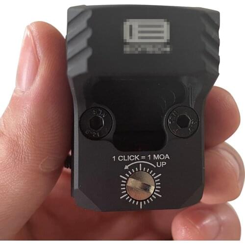 Metal 1X22 2MOA Mini RMR Red Dot Sight Scope Collimator Glock Reflex Sight Scope 20mm Airsoft Hunting Holographic Sight